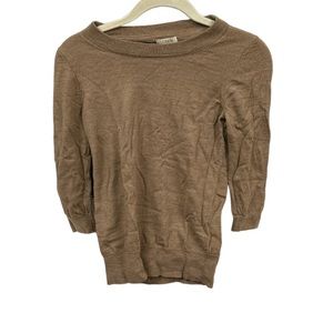 BRAND NEW J.Crew Wool Brown Long Sleeve